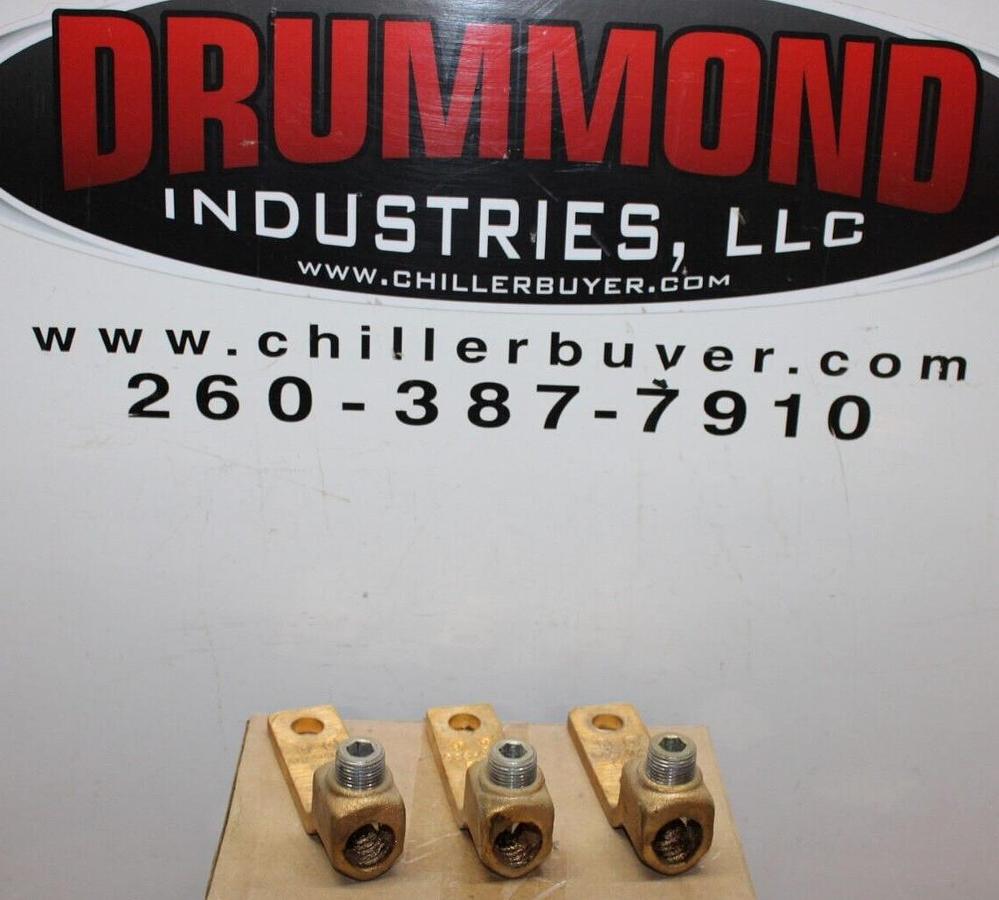 Used LOT OF 3 T&B COPPER TERMINAL LUG 4/0-300 MCM WIRE **WARRANTY**
