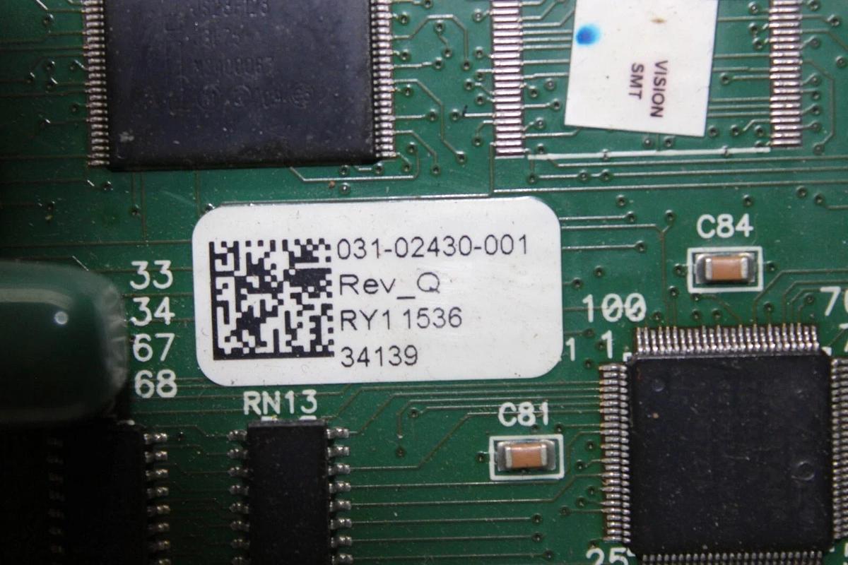 Used YORK HVAC CHILLER CONTROL CIRCUIT BOARD 031-02430-001 REV. Q **WARRANTY**
