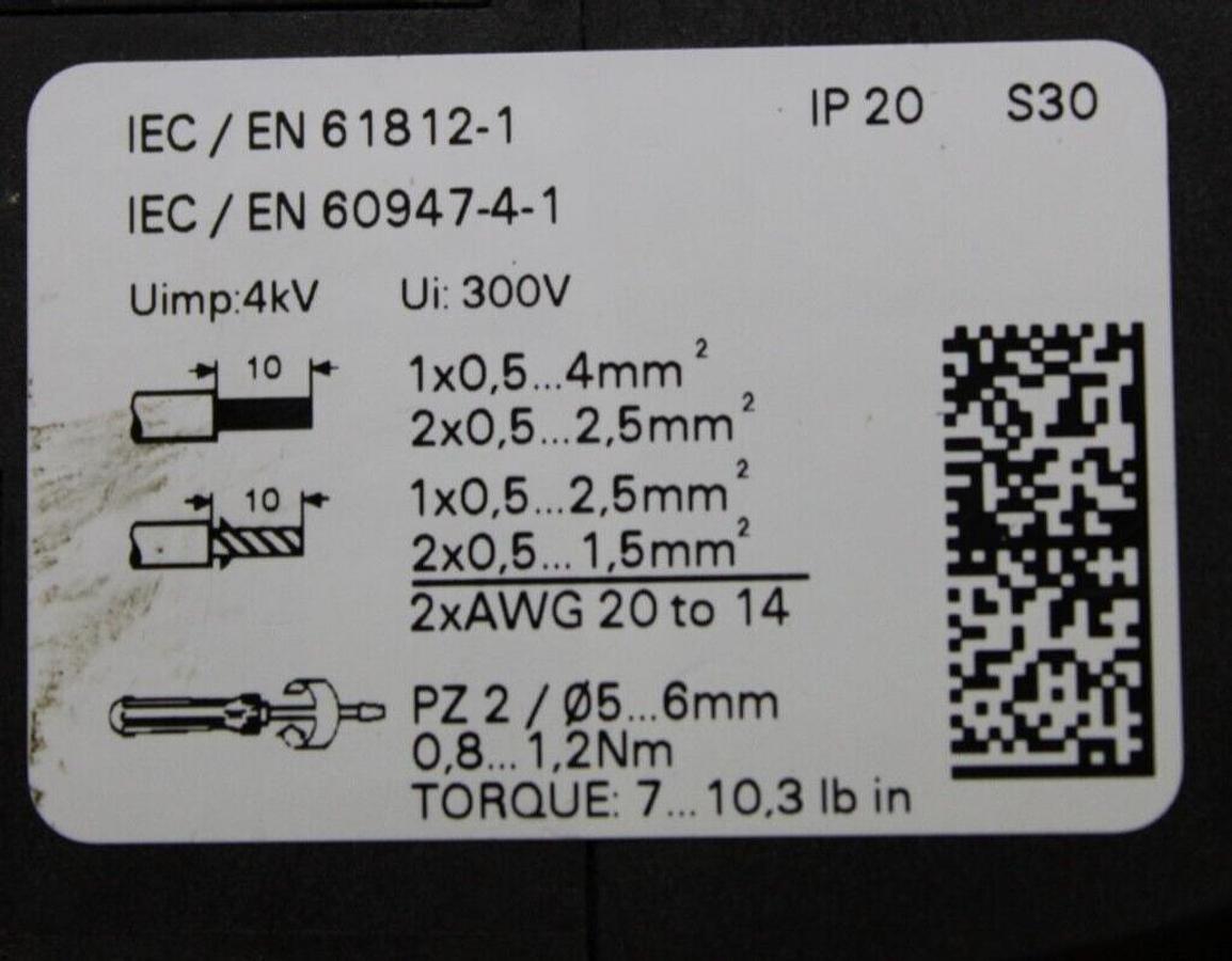 Used SIEMENS SIRIUS CONTACTOR 3RT2016-1AB01 W/ 3RA2811-1CW10 TIME DELAY RELAY
