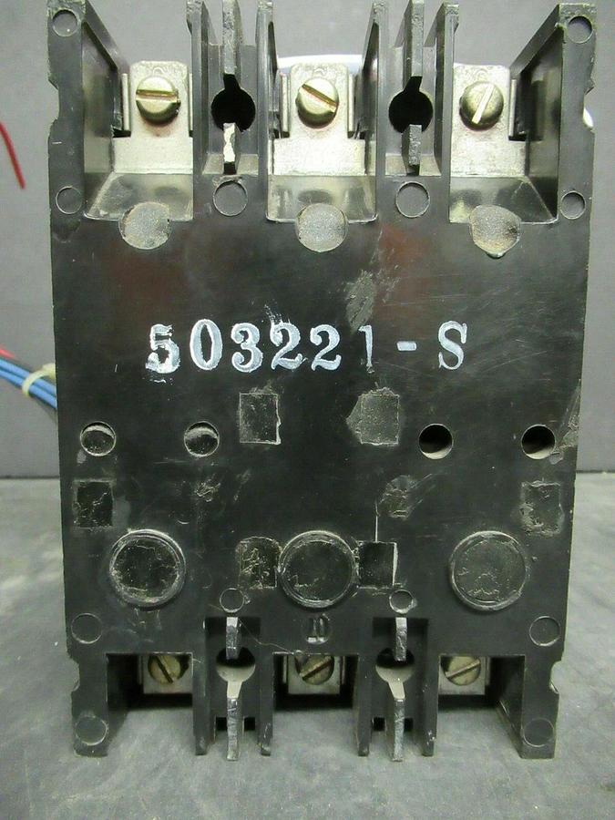 Used 15 AMP WESTINGHOUSE BREAKER MCP03150R 600 VAC 3 POLE W/ AUXILIARY SWITCH