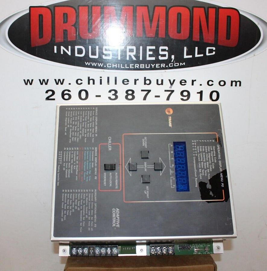 Used TRANE CHILLER ADAPTIVE CONTROL MODULE X13650362-05 REV. J 6200-0010-09