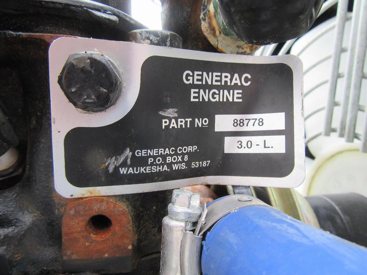 Used 25 KW GENERATOR GENERAC NATURAL GAS LP PROPANE 120/240V 1 PH SG025 793 HRS VIDEO