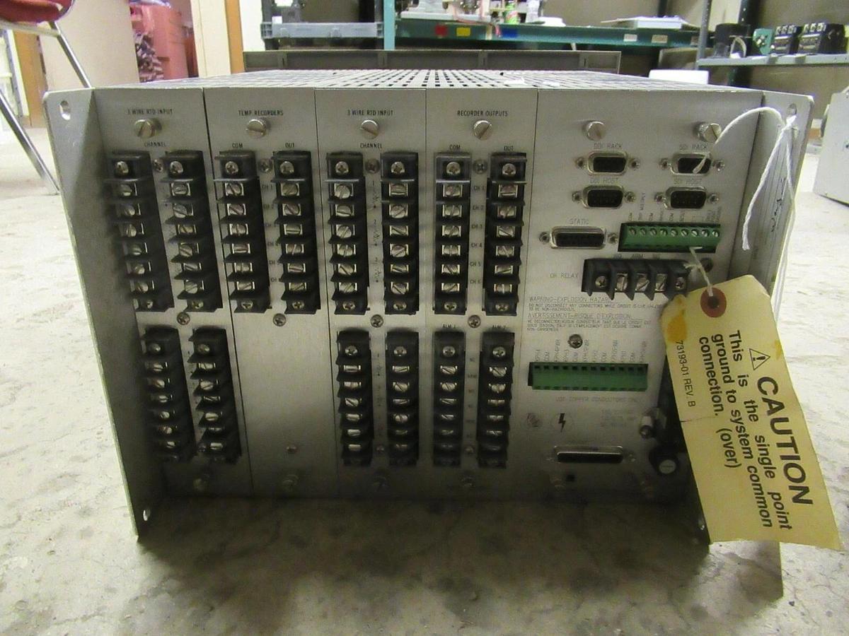 Used BENTLY NEVADA CHILLER MOTOR DRIVE 3300 SYSTEM SYS#: 2 JOB#: 0383117-00
