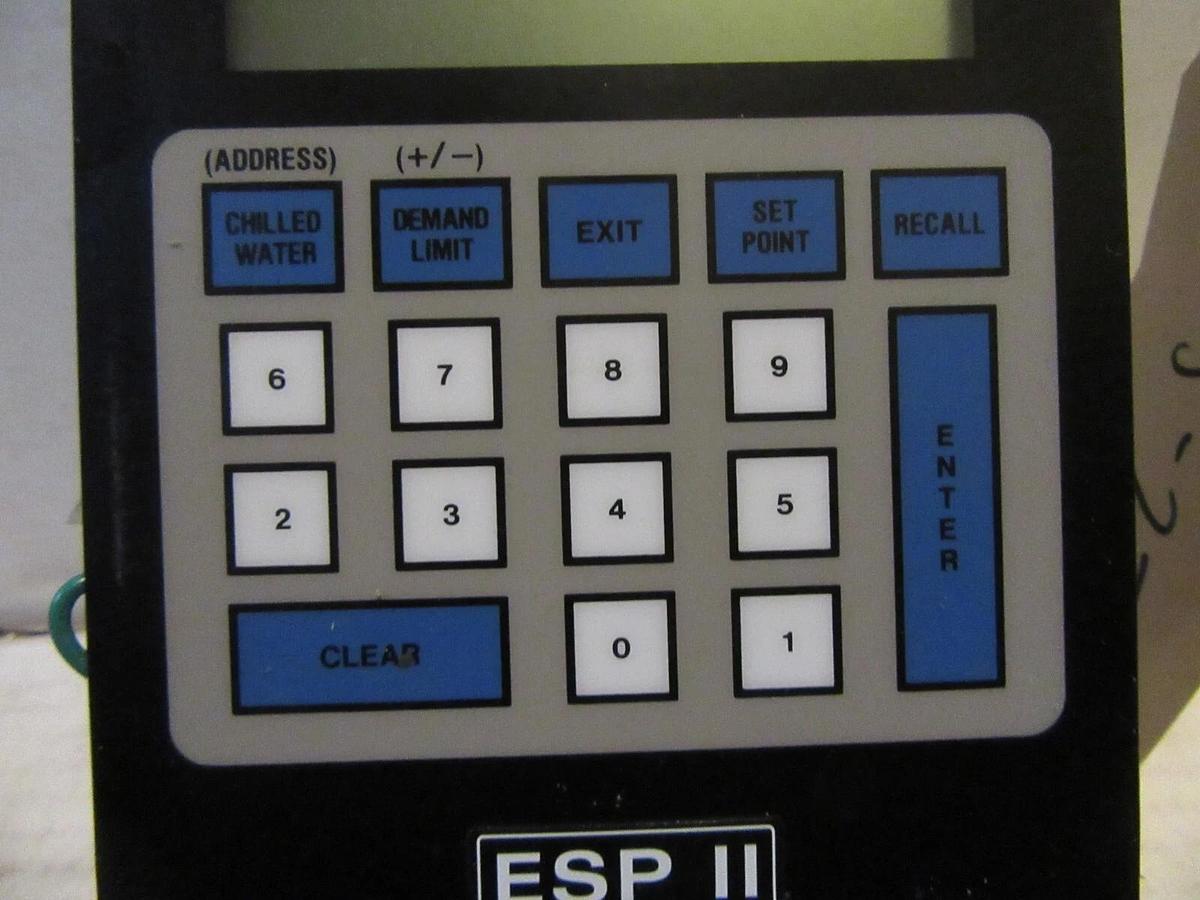 Used CARRIER 32MP400934 CHILLER CONTROL DISPLAY / BOARD HMI ESP II 205415-1-10