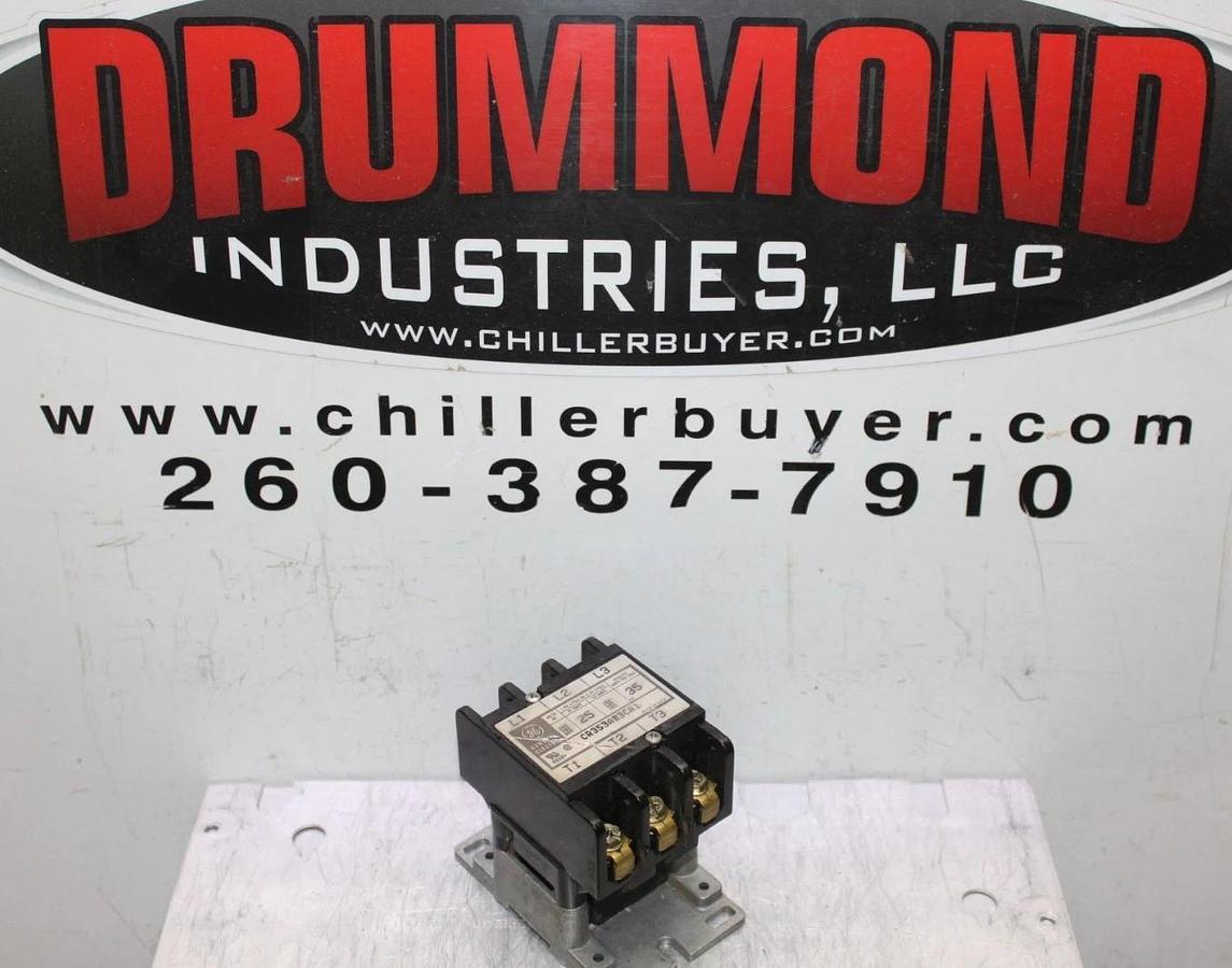 Used GENERAL ELECTRIC CONTACTOR CR353AB3CA1 25 AMP 600 VAC 3-POLE **WARRANTY**