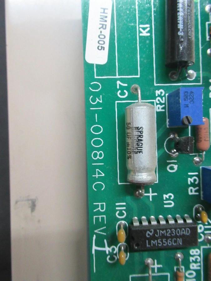 Used YORK MILLENIUM SCREW CHILLER DISPLAY PANEL 031-00814C REV. I 371-02563-101