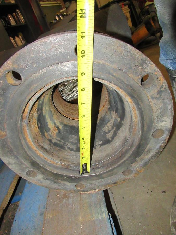 Used ARMSTRONG INSULATED SUCTION GUIDE 516-889 6" INLET 8" OUTLET W/ CM223T MOTOR