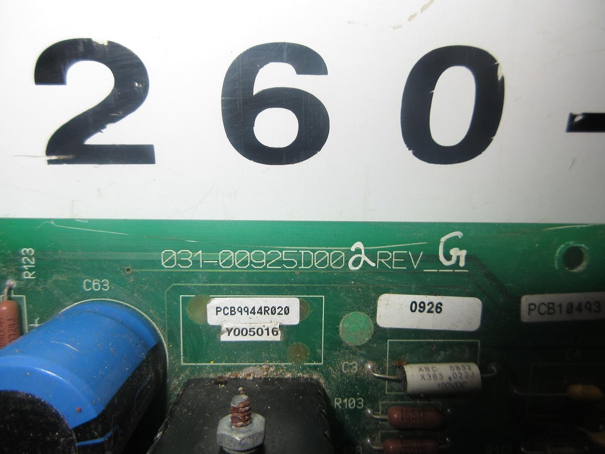 Used YORK HVAC LOGIC CONTROL CIRCUIT BOARD 031-02001-001 REV. H