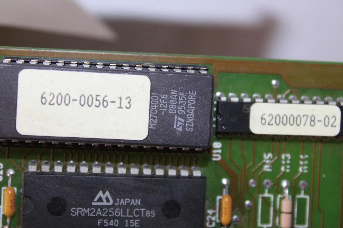 Used TRANE INTERACTIVE DISPLAY CIRCUIT BOARD 6400-0717-05 REV. H 6400-0716-02 REV. F