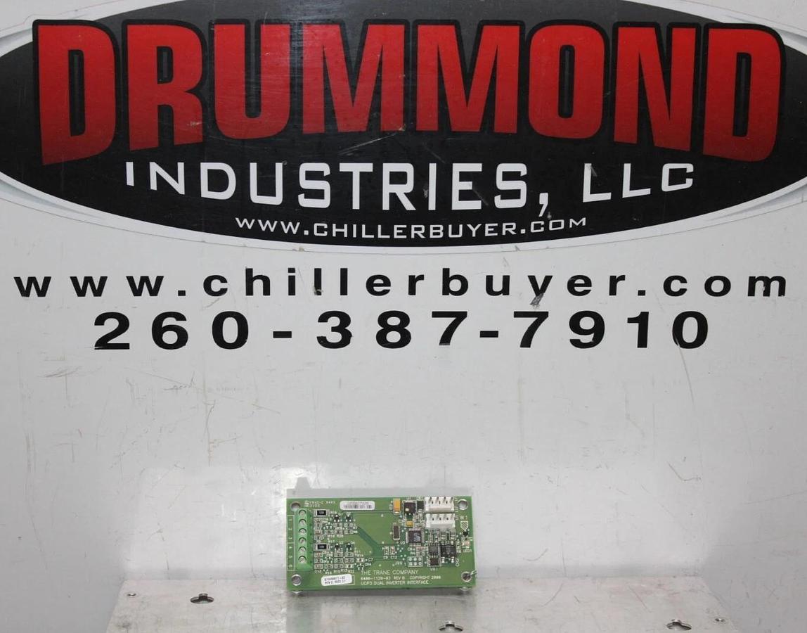 Used TRANE UCP3 DUAL INVERTER INTERFACE 6400-1128-03 REV. B X13650811-03 REV. C