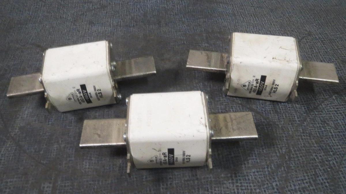 Used (1) JEAN MULLER HLS 2 FUSE VDE-0636/23 450 AMP 660V 120 KA **WARRANTY**