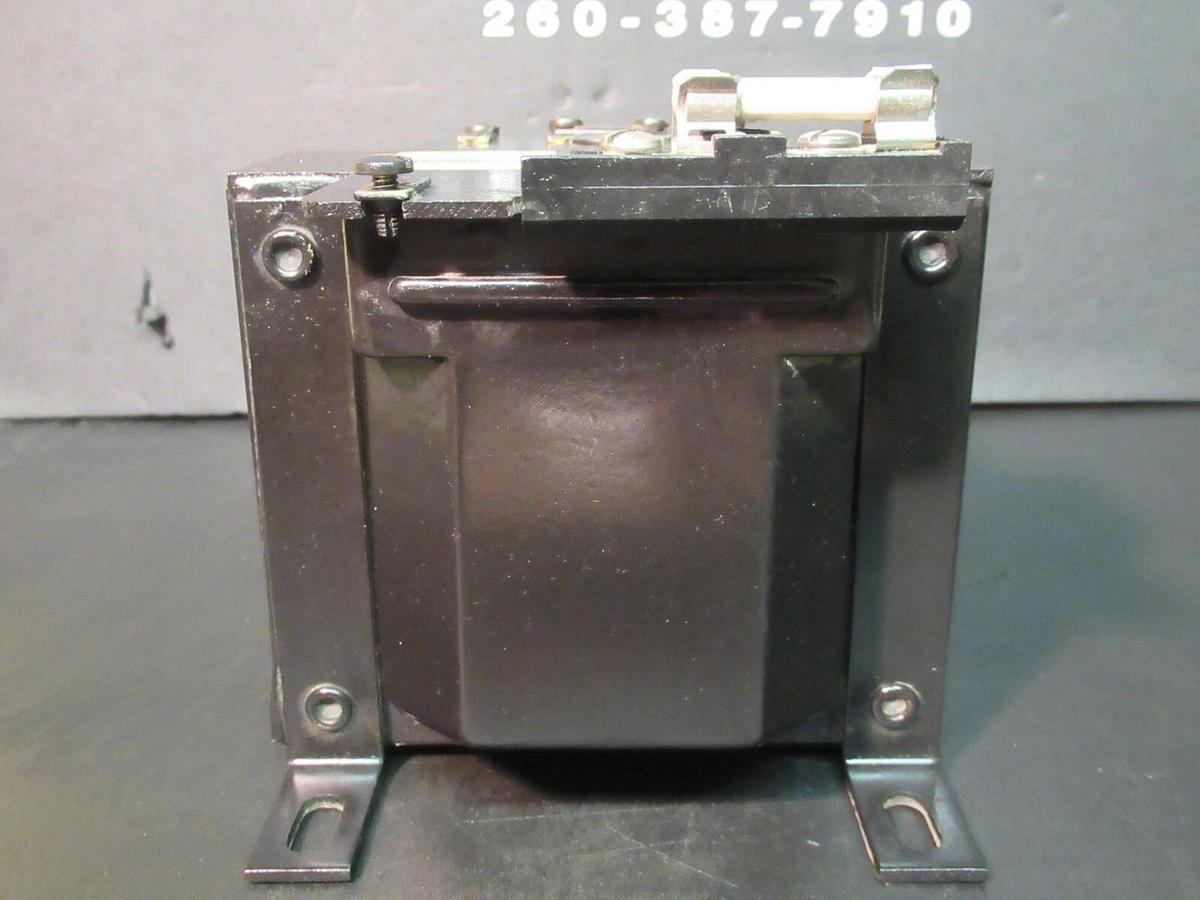 Used GENERAL SIGNAL HEVI-DUTY TRANSFORMER E380 0.38 KVA 240/480 VAC 60 HZ