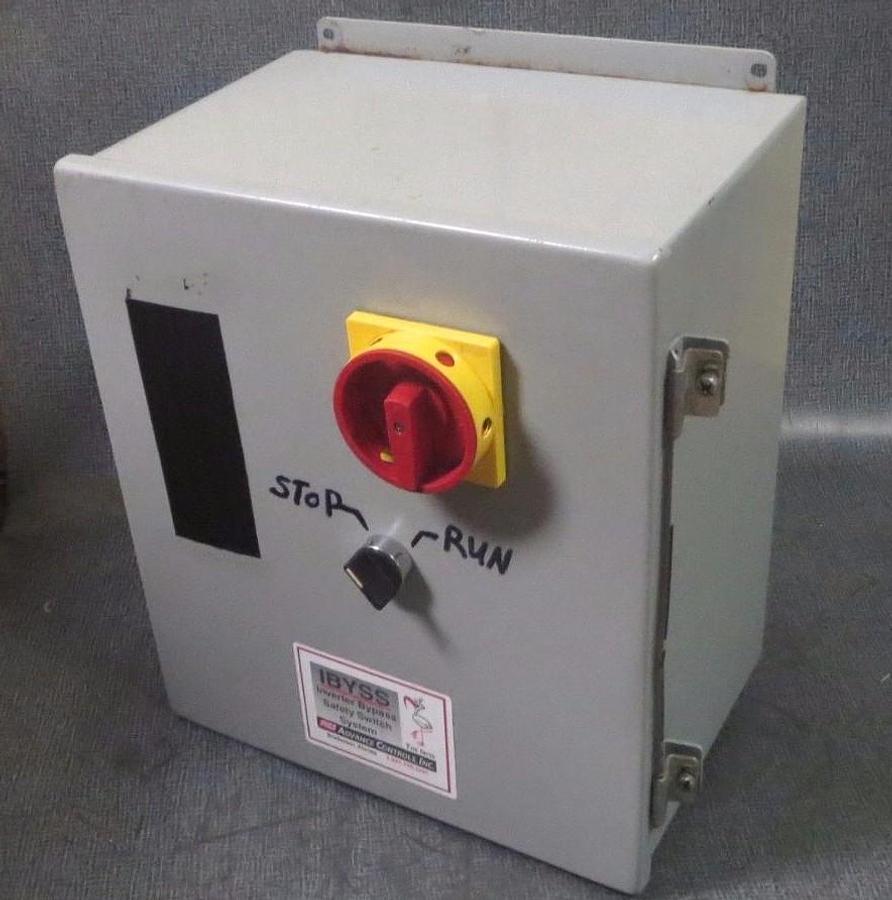 Used ADVANCED CONTROLS IBYSS VARIABLE FREQUENCY BYPASS 20 HP 480V # AC03284080-480T12