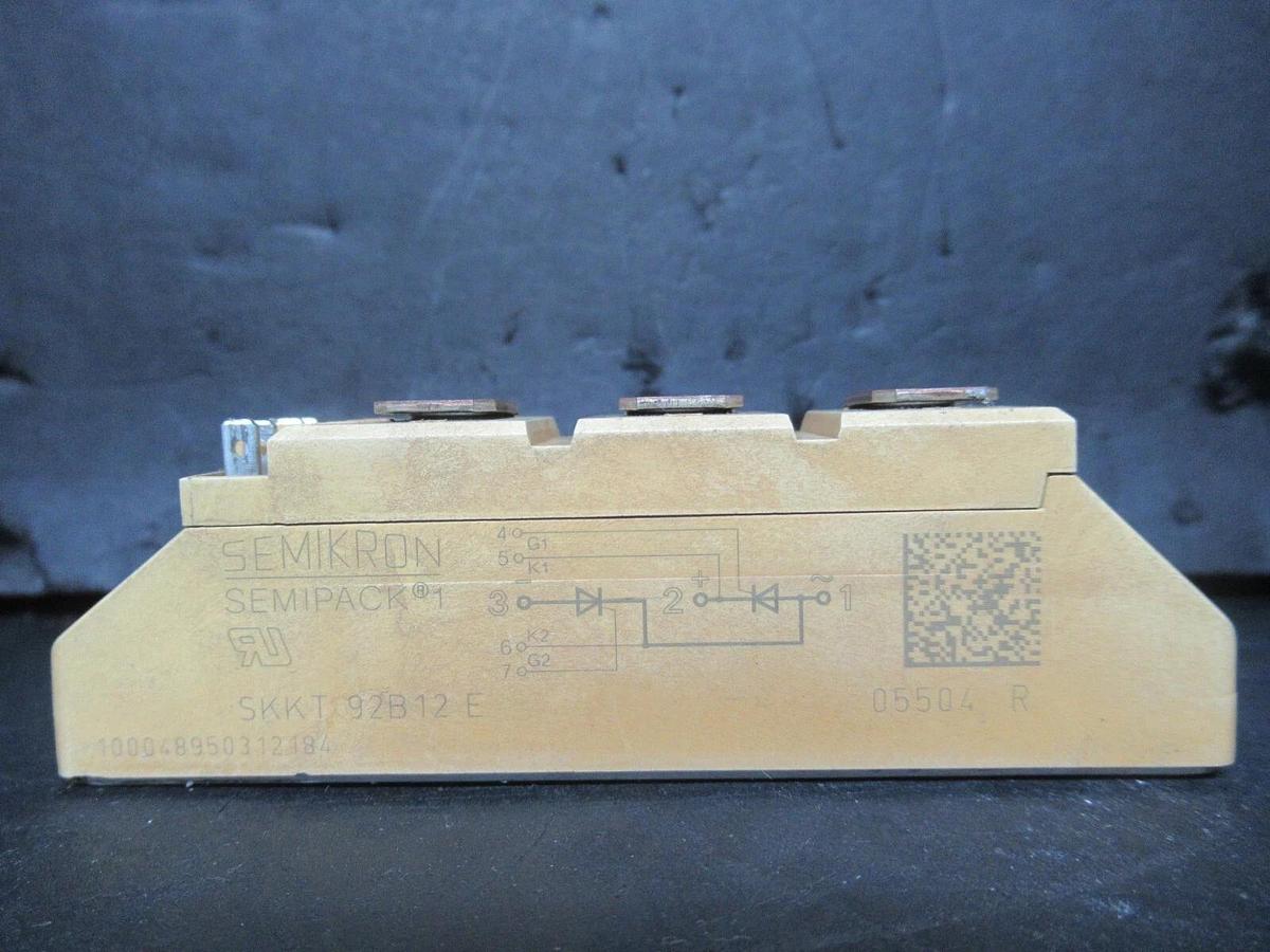 Used SEMIKRON SEMIPACK 1 IGBT POWER MODULE SKKT-92B/12E 05504 **WARRANTY INCLUDED**