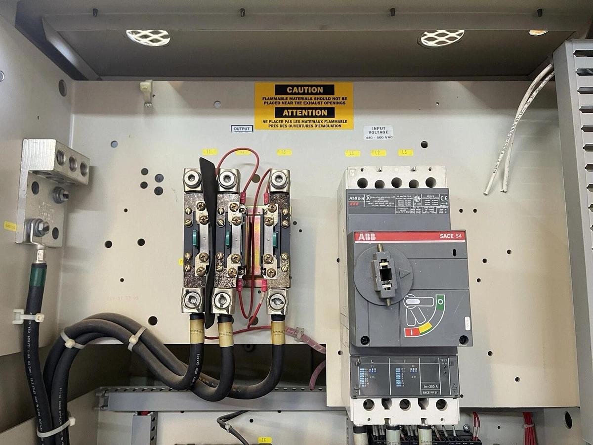 Used ABB ACH504-100-4-00P0 100 HP AC VS DRIVE 3PH 480V ACS504-100-5 100HP 124A ACH500