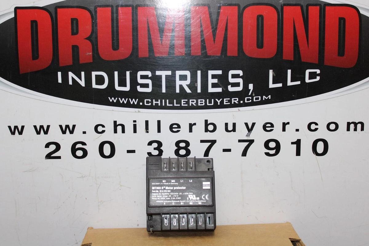 Used KRIWAN INT369R MOTOR PROTECTOR 22-A-276-S24 240 VAC 2.5 AMP *WARRANTY*