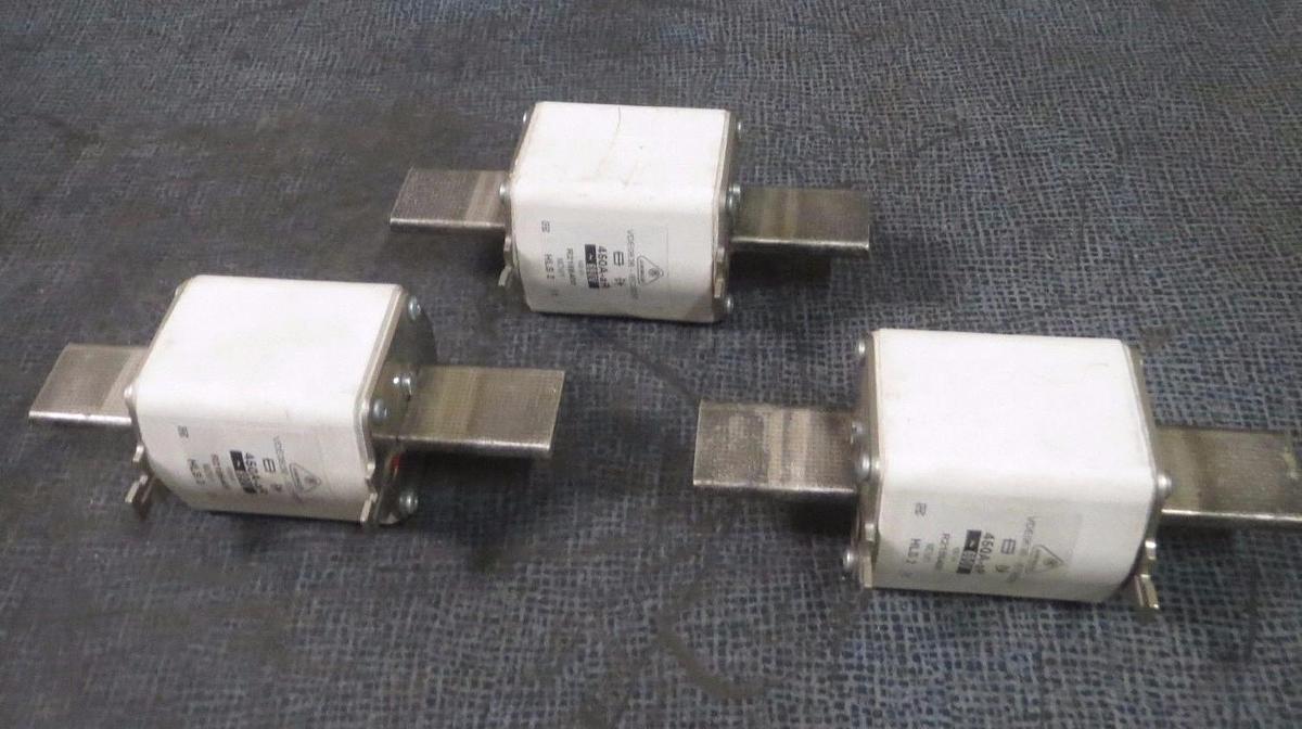 Used JEAN MULLER (1) HLS 2 FUSE 450 AMP 690V 100 KA R2186400 VDE636 **WARRANTY**