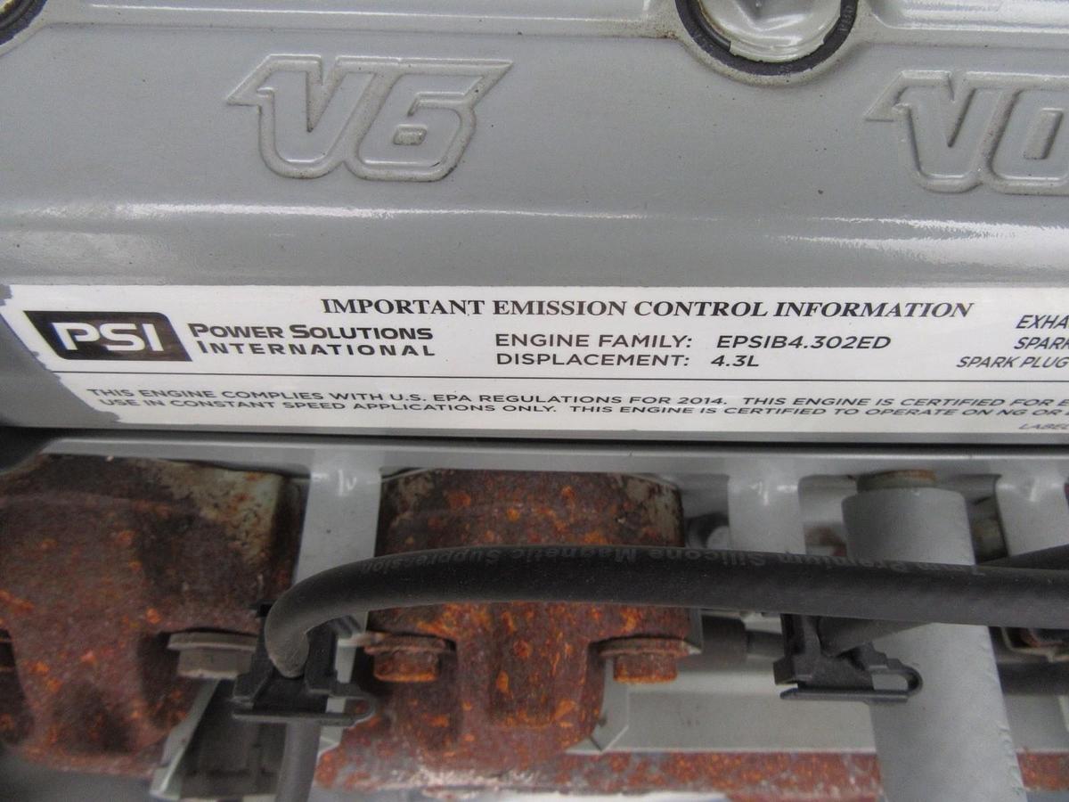 Used 30 KW GENERATOR MTU 4.3 NAT. GAS LP PROPANE 120/240 VOLT 1PH 231 HRS 40KW 2014