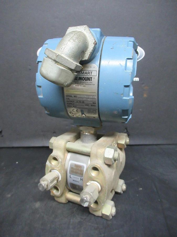 Used ROSEMOUNT ALPHALINE PRESSURE TRANSMITTER 01151DP6S12B2DF W/ SMART TRANSMITTER
