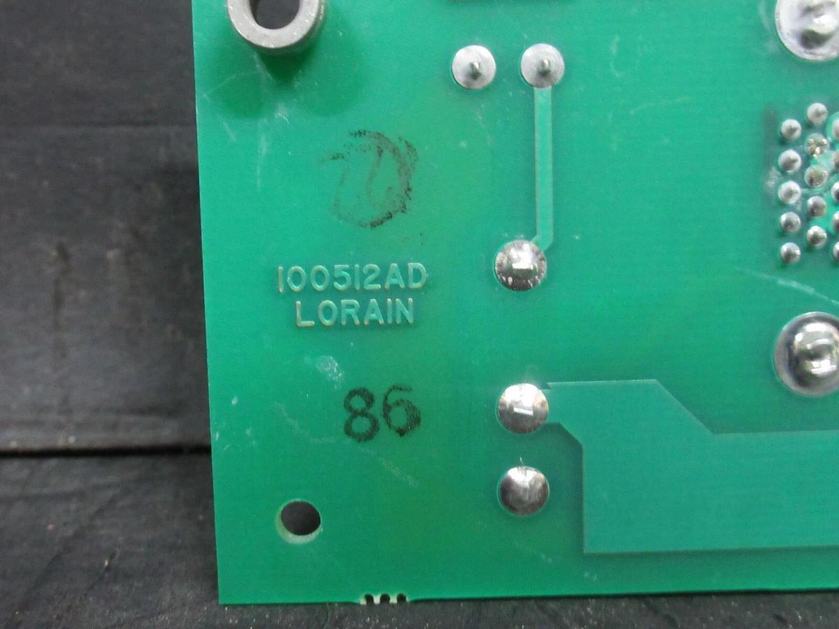 Used LORAIN CIRCUIT BOARD 10512AD / 500412 **WARRANTY**