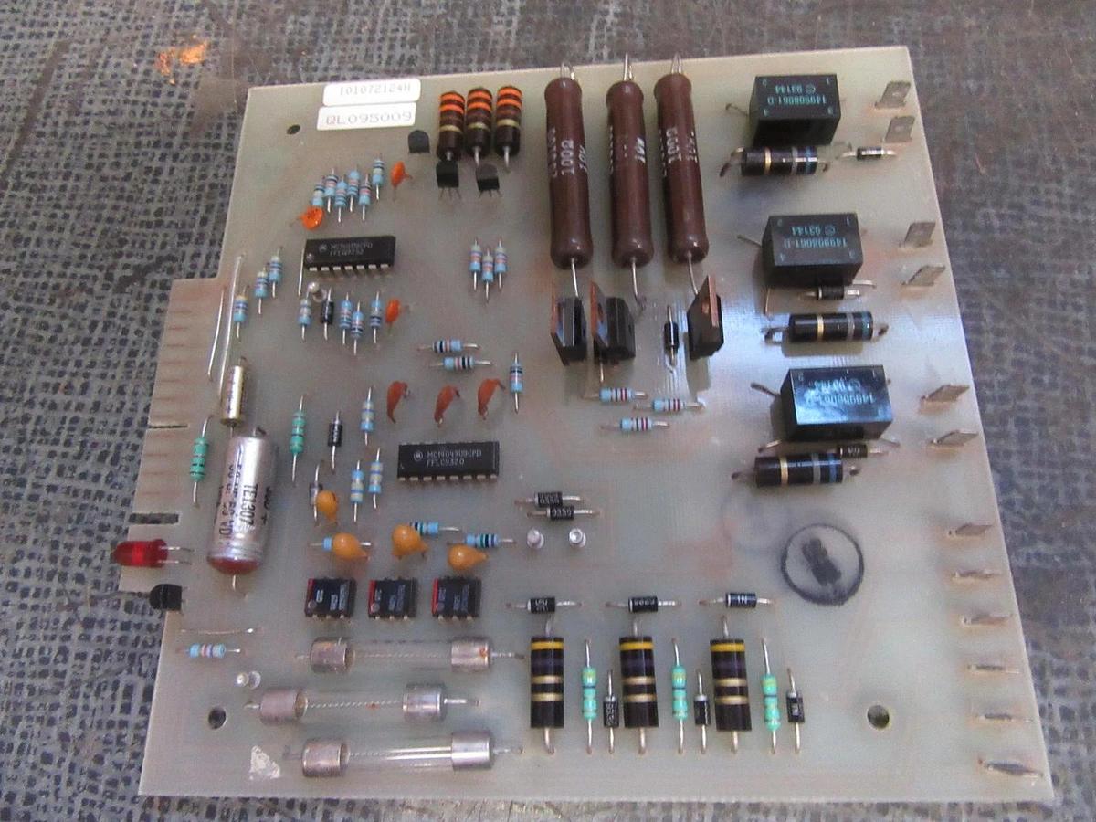 Used EXIDE GATE CARD PLC MODULE BOARD 101072124-H **WARRANTY INCLUDED**