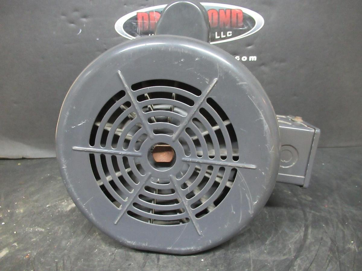 Used DAYTON MOTOR 6K342M 1 PHASE 115/230 VOLT 1.15 SF 9 AMP 1/2 HP 1725 RPM