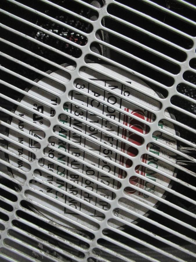 Used MECHATRONICS AXIAL FAN AND ENCLOSURE 115 VOLT 50/60 HZ 33 WATT UF25GC12