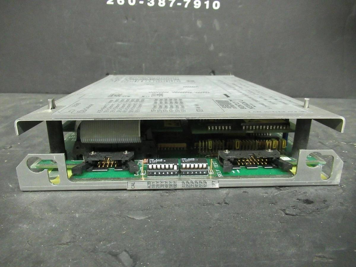 Used BENTLY NEVADA 6 CHANNEL TEMP. MONITOR 81672-01 REV. E 3300/35-02-02-01-00-00
