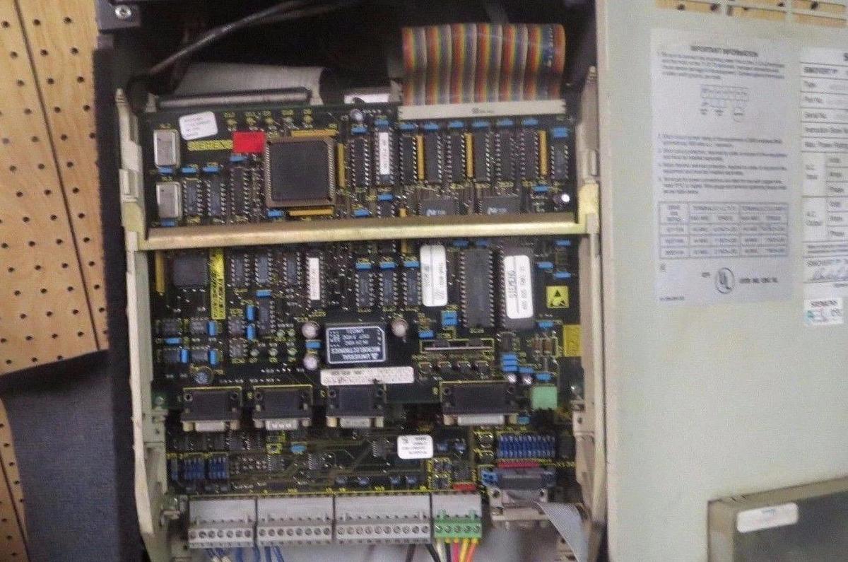 Used SIEMENS SIMOVERT VARIABLE AC DRIVE 52 KVA 50 HP 480V 3 PHASE # 6SE1252-3YB03-Z