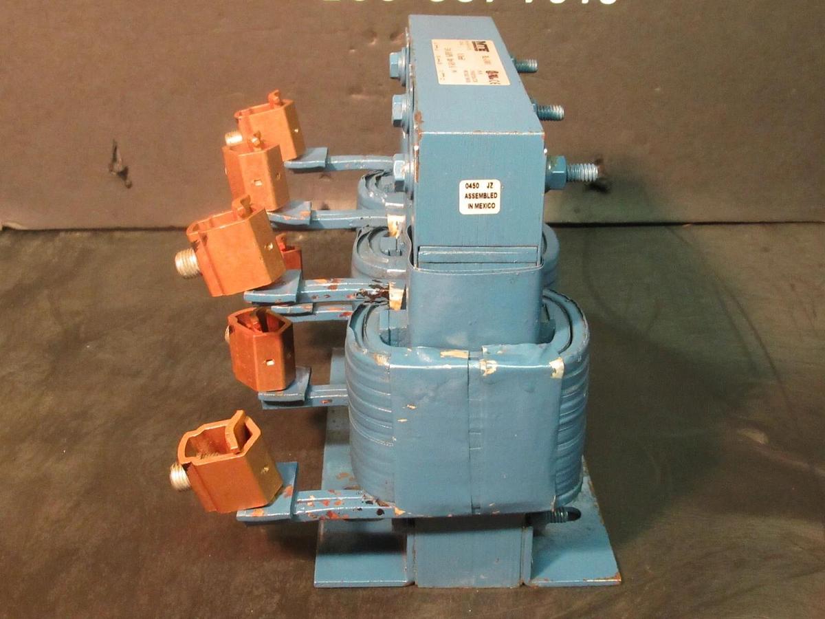 Used MTE CORPORATION 3 PH REACTOR CAT# RL-13001 P/N: 200-18 0.10 mH 130 AMP 600 V MAX