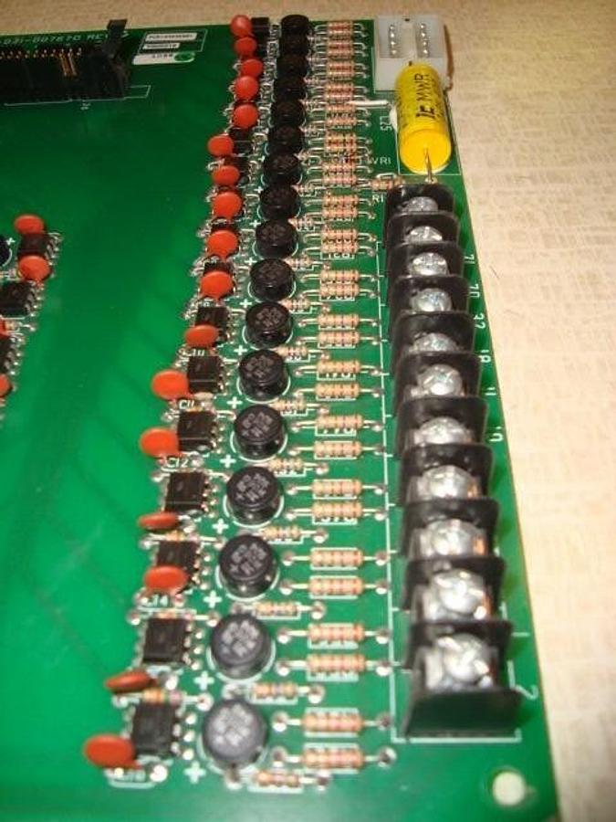 Used YORK CHILLER CIRCUIT BOARD 031-00767D REV C PROCESSOR CARD REV 1 **WARRANTY**