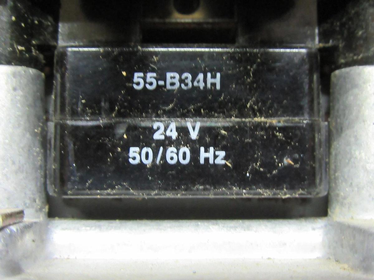 Used GE CONTACTOR CR353AC3AH4BED 600 VAC 30 AMP 3-POLE 3-PHASE COIL: 24 VOLT