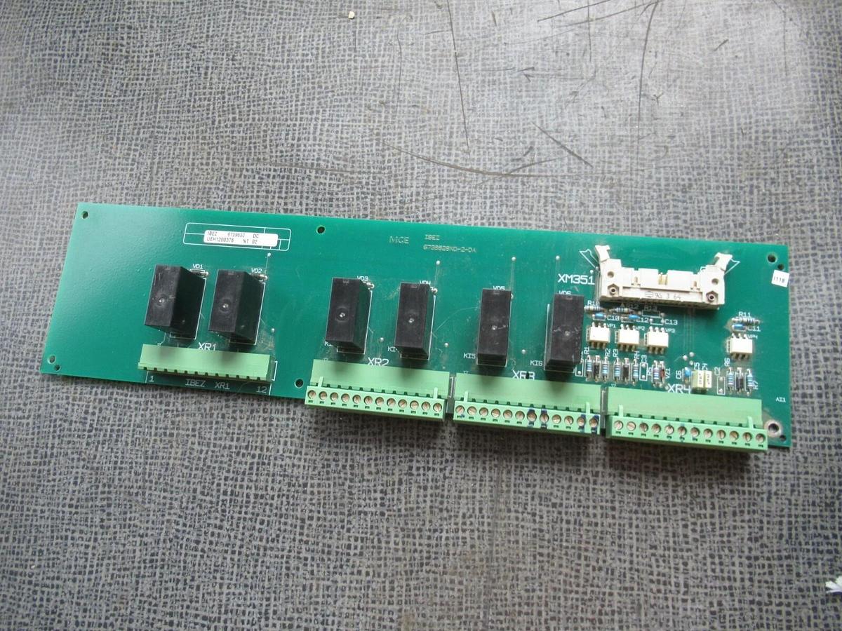 Used MERLIN GERIN CIRCUIT BOARD IBEZ 6739830 DC **WARRANTY INCLUDED**