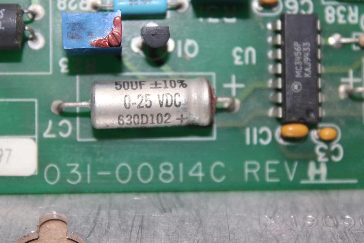 Used YORK CHILLER VSD STARTER CIRCUIT BOARD 031-00814C REV. A **WARRANTY**