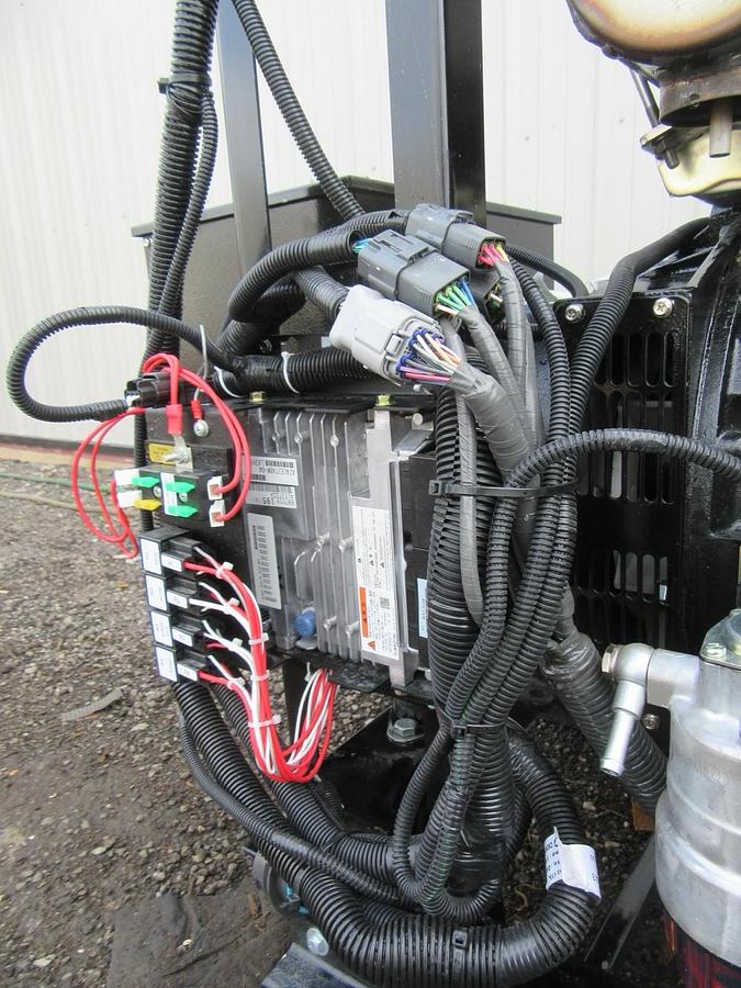 Used NEW 30 KW DIESEL GENERATOR ISUZU DIESEL 4LE2TA 120/240 VOLT SINGLE PHASE TIER4