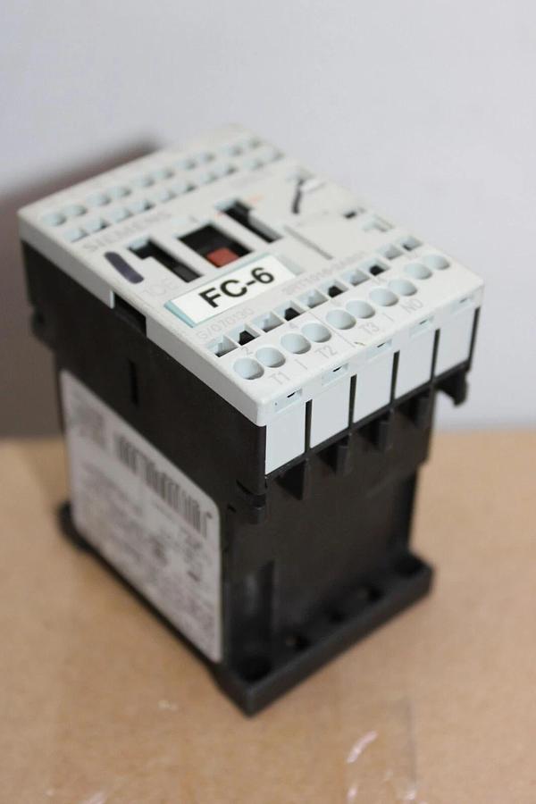 Used SIEMENS CONTACTOR 3RT1016-2AB01 600 VAC 7.5 HP 20 AMP **WARRANTY**