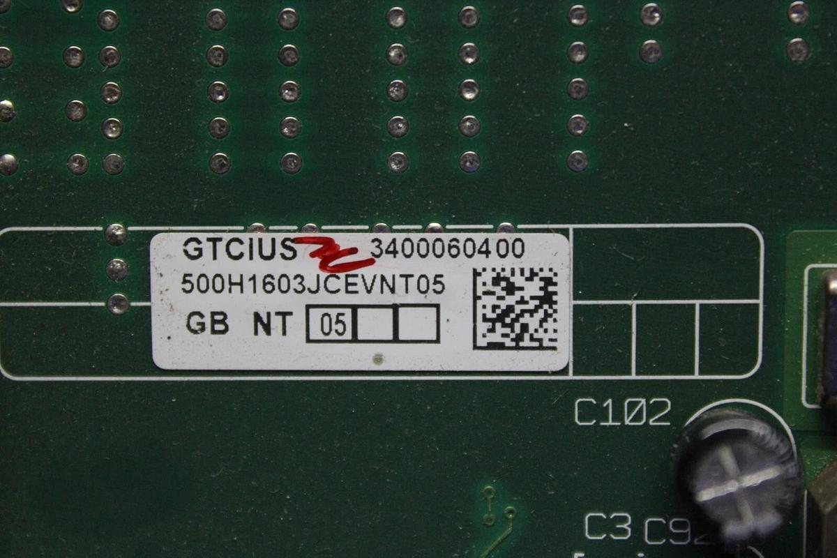 Used MGE SYSTEMS GTCIUS CIRCUIT BOARD 500H1603JCEVNT05 3400060400 **WARRANTY**