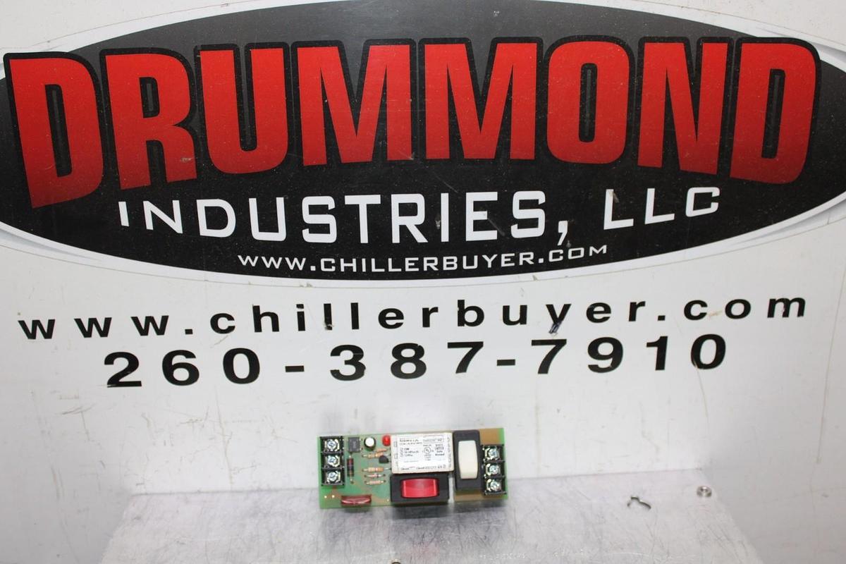 Used FUNCTIONAL DEVICES RELAY CIRCUIT BOARD RIBMU1SC CONTACT: 277 VAC COIL: 120 VAC