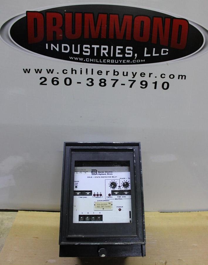 Used BASLER ELECTRIC OVERCURRENT SOLID STATE PROTECTIVE RELAY BE1-51/27R
