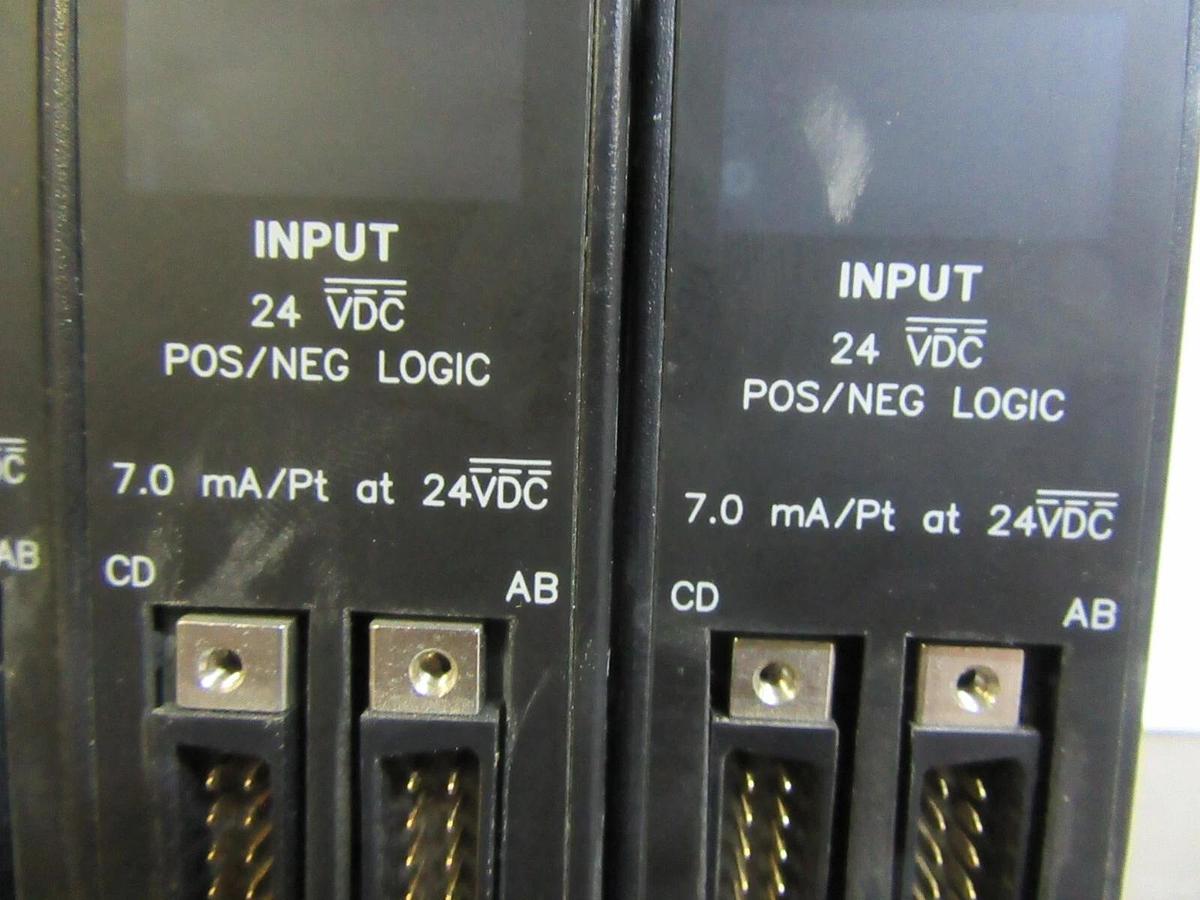 Used LOT OF 5 GE FANUC INPUT MODULE IC693MDL655F 24 VDC **WARRANTY INCLUDED**