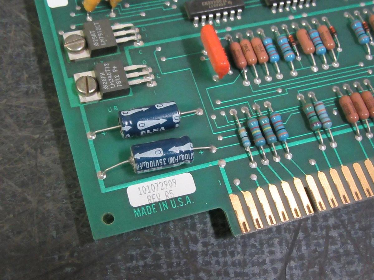 Used EXIDE AC-DC PROTECTION CARD CIRCUIT BOARD 101072909 REV R5 A13A18 118302722 P2