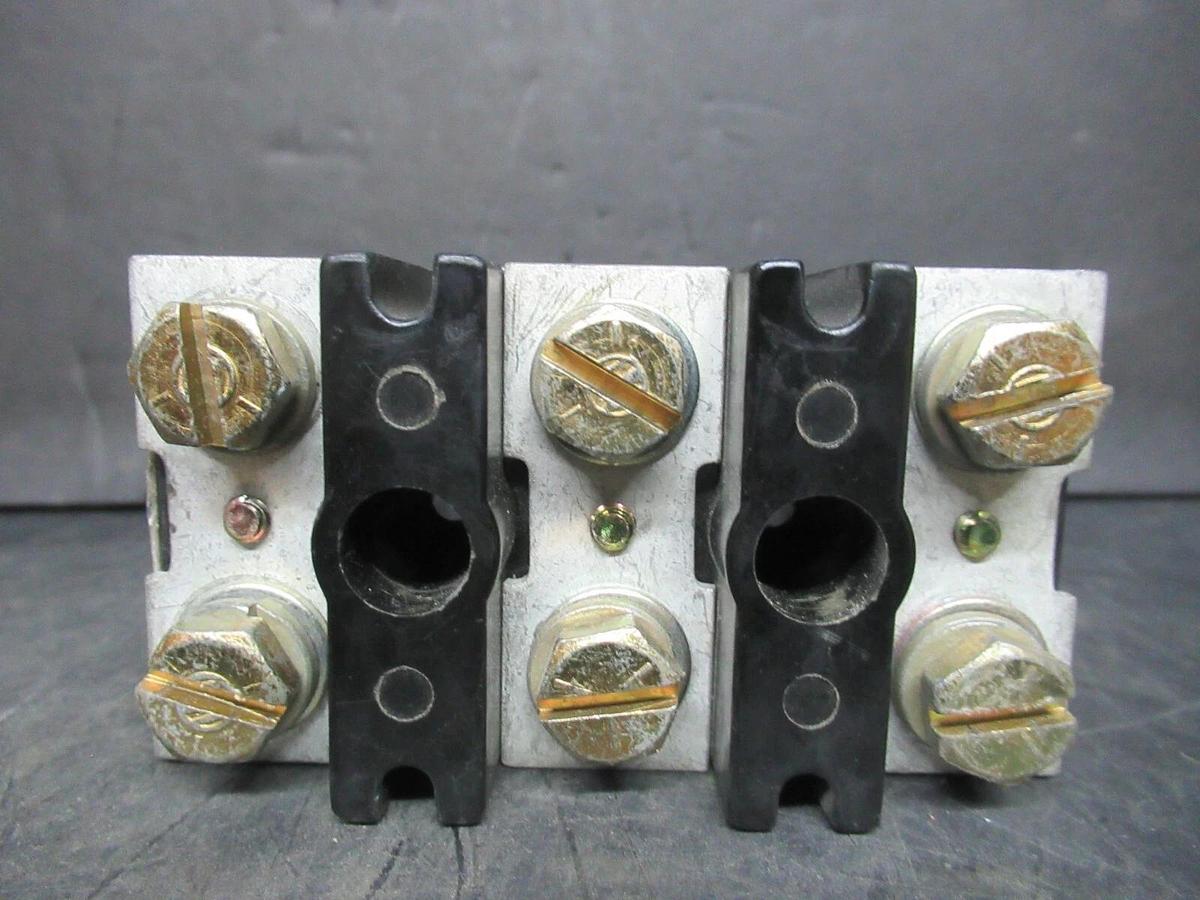 Used GENERAL ELECTRIC TERMINAL BLOCK 8690262G7 600 VOLT 150 AMP CR2960SY139C3D