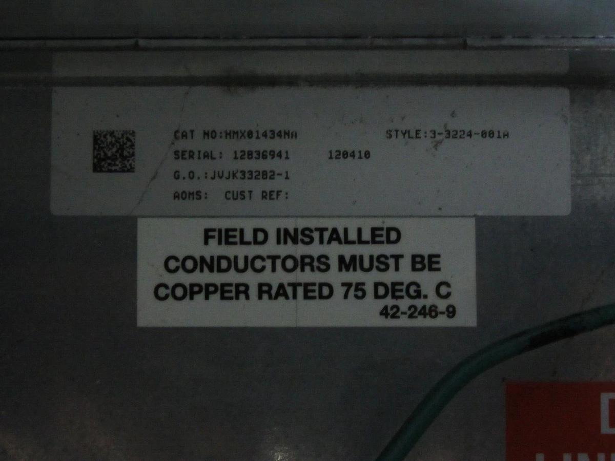 Used EATON VARIABLE SPEED DRIVE H-MAX INTELLIPASS HMX0143NA 480 VAC 14 AMP 10 HP