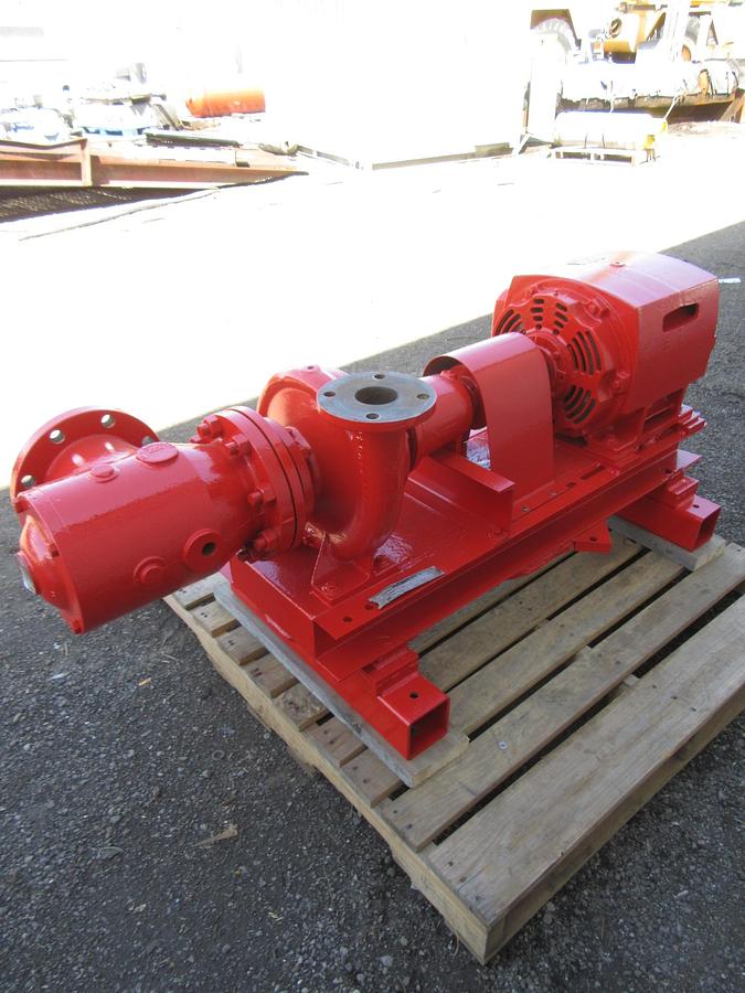 Refurbished 40 HP BELL & GOSSETT 2.5" X 3" 1510 CENTRIFUGAL WATER PUMP 3500 RPM 7.625" IMP