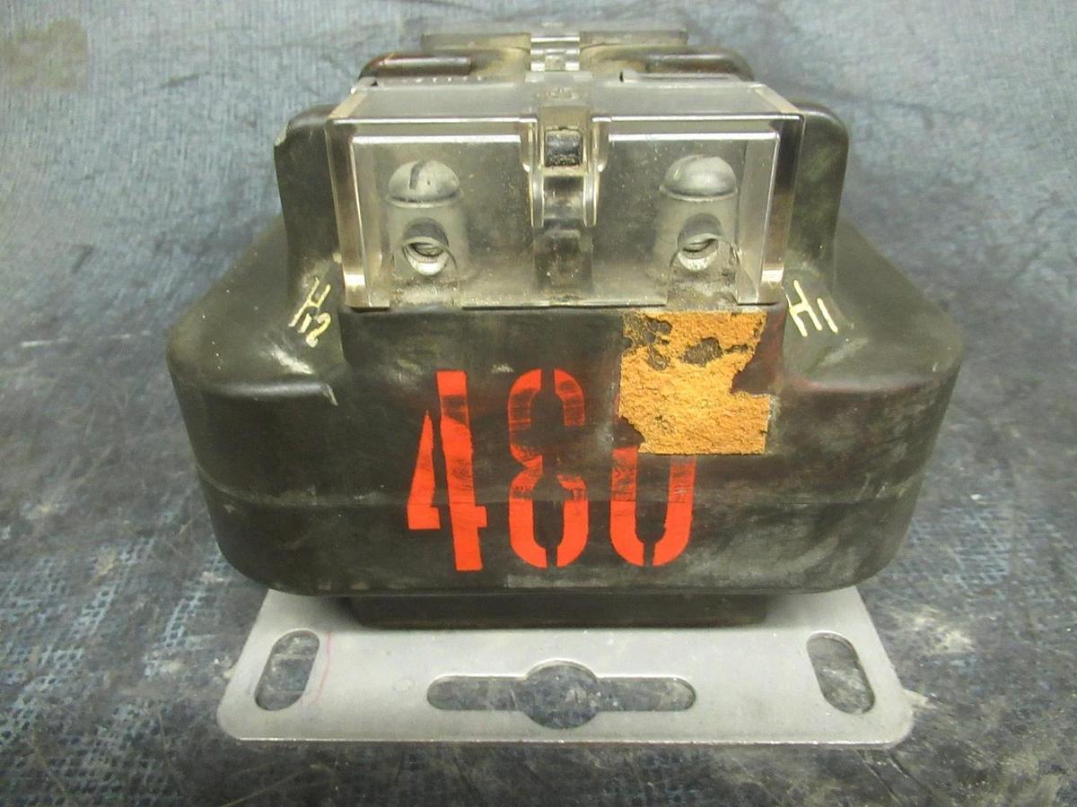Used GENERAL ELECTRIC TRANSFORMER 760X34G6 RATIO: 4:1 480V 60HZ **WARRANTY**