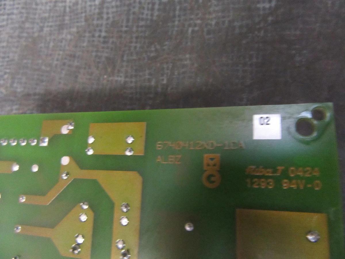 Used MGE UPS SYSTEMS ALBZ CIRCUIT BOARD 6740413XD-2CA **WARRANTY INCLUDED**