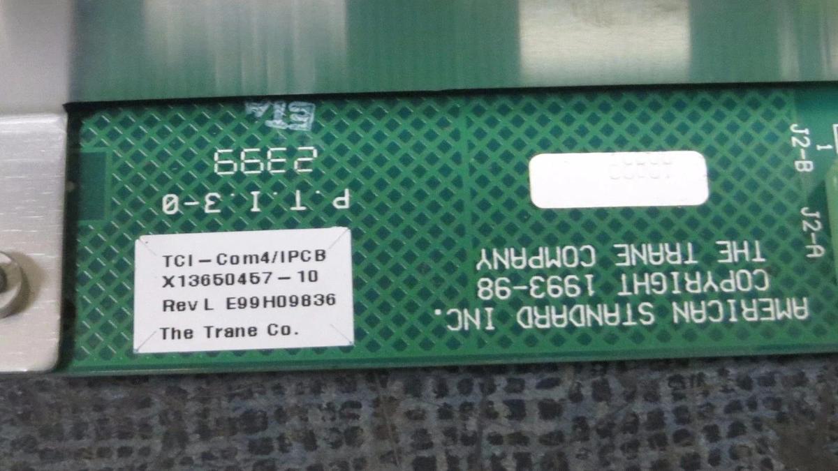 Used TRANE TCI-COM4 IPCB MODULE MODEL/REVISION: X13650457-10 REV L **WARRANTY**