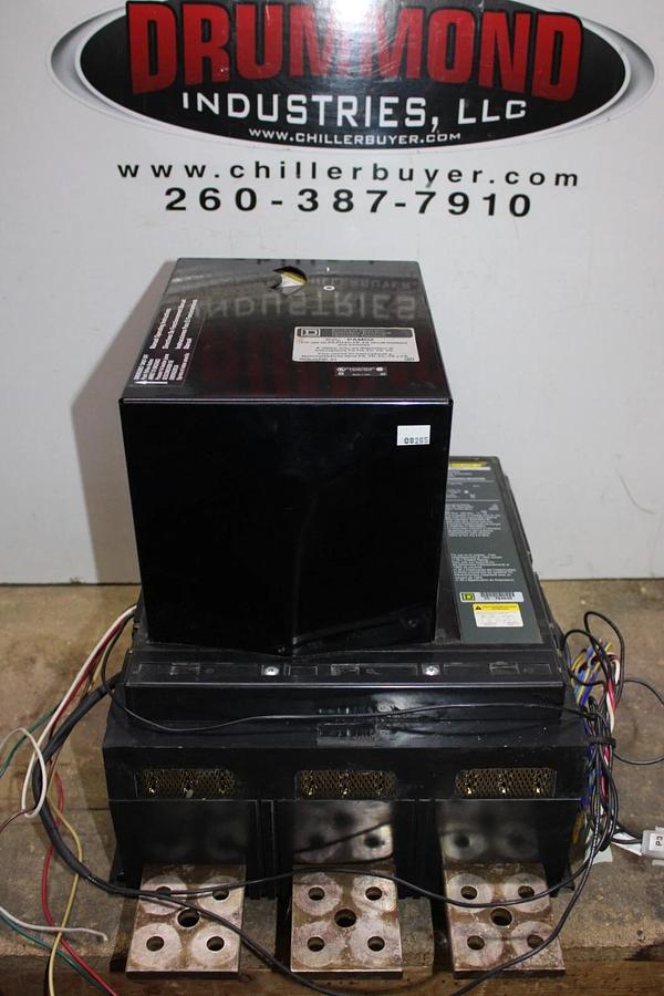 Used SQUARE D DC BREAKER PAF362000DCMO22320 2000 AMP 600 VDC W/ PAM02