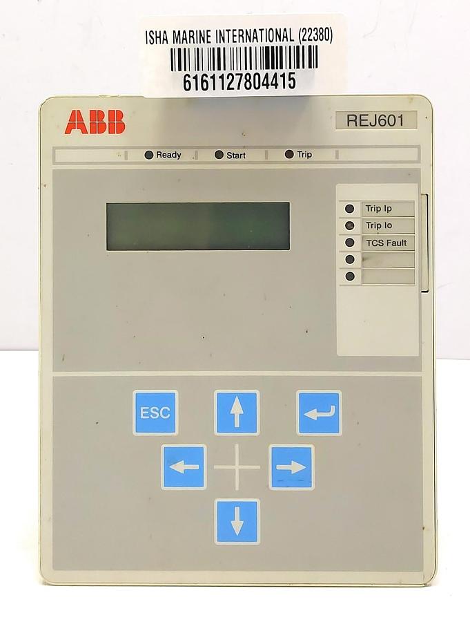 Used BASLER ELECTRIC LOSS OF EXCITATION SOLID STATE PROTECTIVE RELAY BE1-40Q
