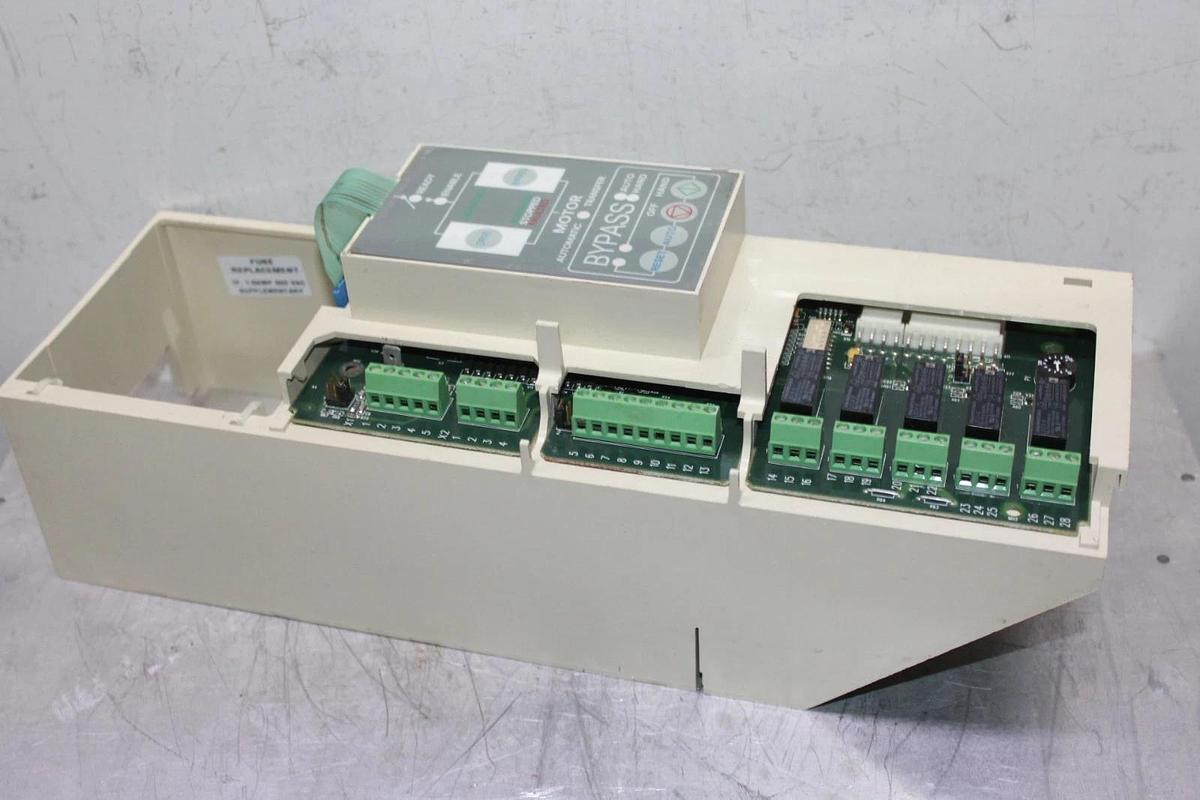 Used ABB VARIABLE SPEED DRIVE BYPASS CONTROLLER 3AUA268001B346 3AUA266001B137 REV. 2